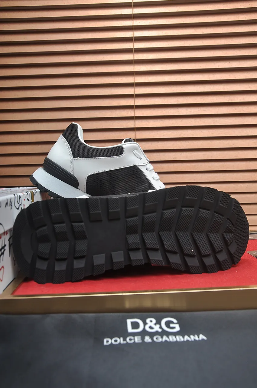 Men's shoes 💰440💶[D&G] High-end quality Product trademark: DG "Dolce & Gabbana*" low-top sneakers Product material: imported ^_^ cowhide upper, cotton silk lining, original outsole Regular size: 38-45 (customized in 45)